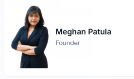 Supplied Solsar Insurance client profile showing Meghan Patula, Founder