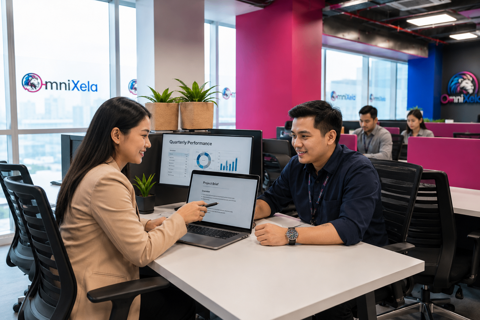 Measurable — OmniXela Filipino BPO operations