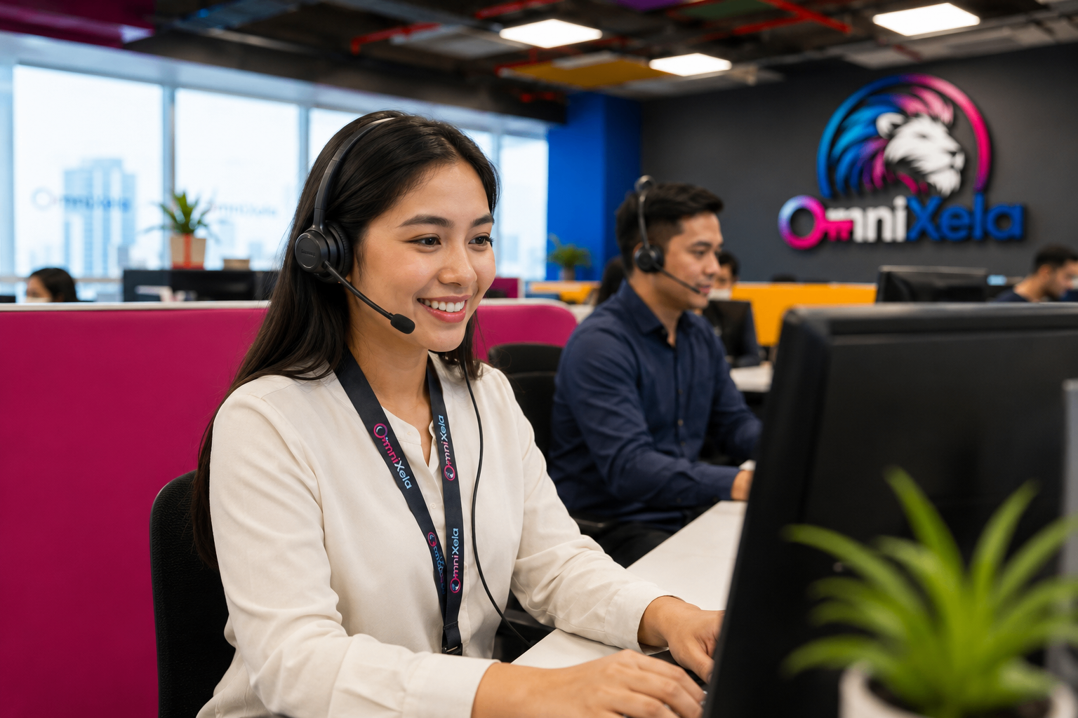 Customer Service — OmniXela Filipino BPO team