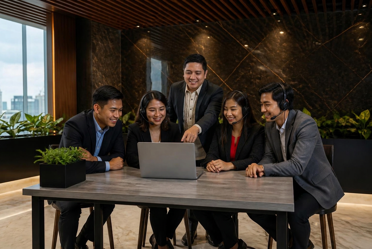 People-First Talent — OmniXela Filipino BPO team